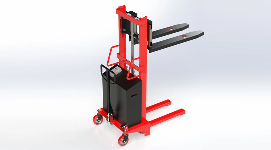 Semi Electric Operated Stacker