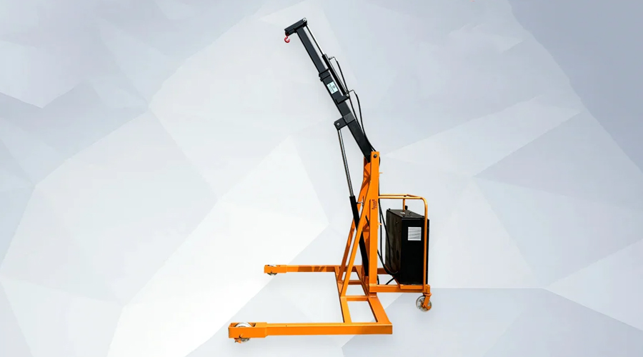 Semi Electrical Operated Floor Crane